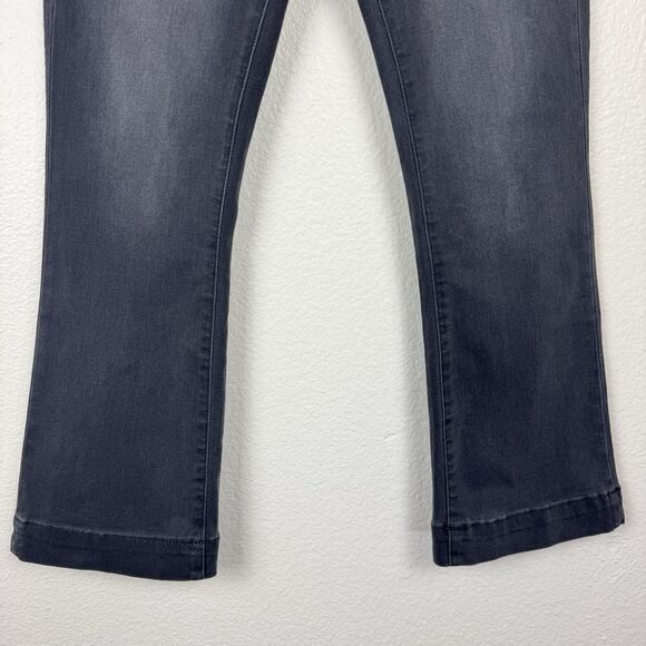 Articles Of Society High Waist Straight Leg Stretch Denim Jeans Gray 29 - Picture 6 of 16